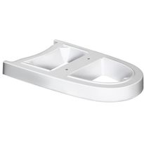 Korotusjalka WC-istuimelle Gustavsberg Nautic 5510/1510, P-lukolla, valkoinen