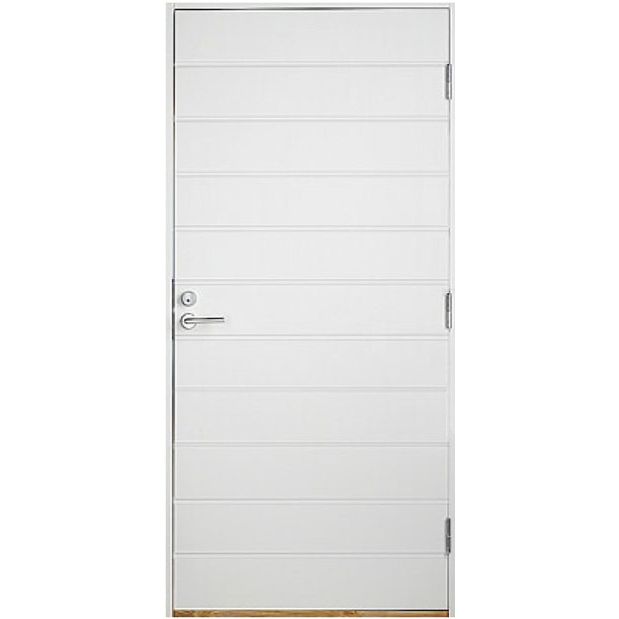 Varaston ovi Kaskipuu VO3 9-10x21 karmi 92 mm valkoinen