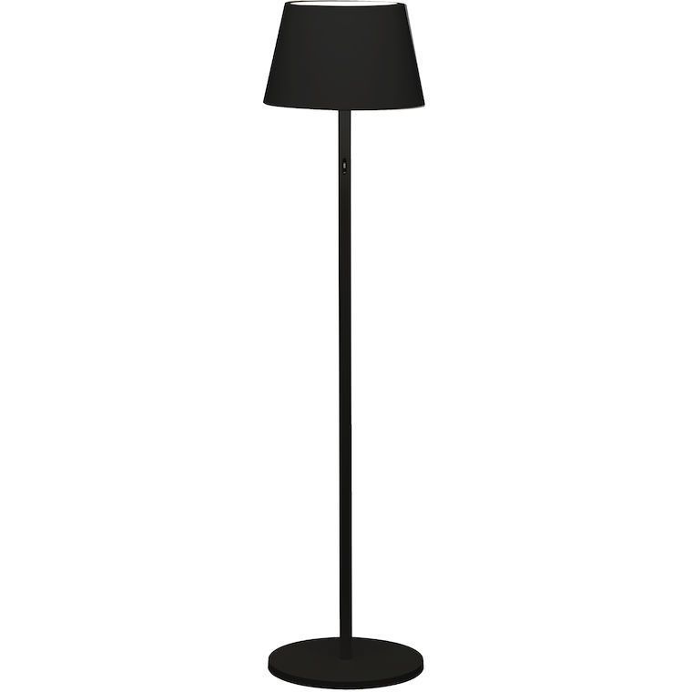 LED-terassivalaisin Konstsmide Lounge Pomezia 7824-750, ladattava, musta