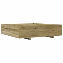 Kukkalaatikko 100x100x26,5 cm kyllästetty mänty (47322)
