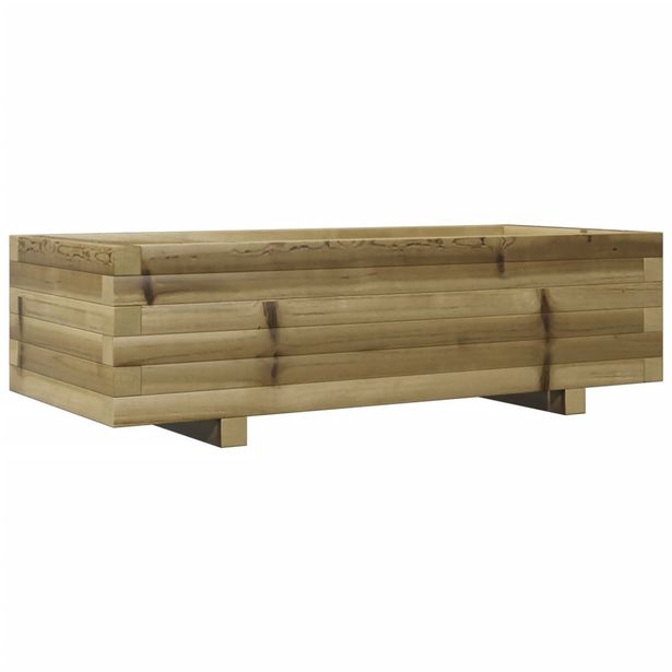 Kukkalaatikko 90x40x26,5 cm kyllästetty mänty (47337)