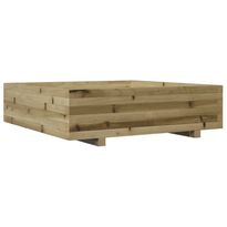 Kukkalaatikko 90x90x26,5 cm kyllästetty mänty (47317)