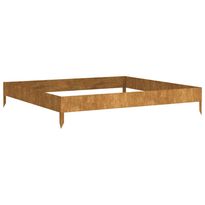Kukkalaatikko korotettu, 100x100 cm, eri korkeus- ja materiaalivaihtoehtoja (42249)