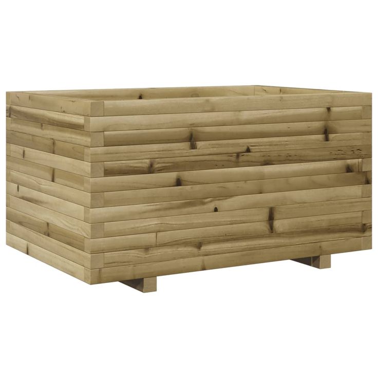 Kukkalaatikko puutarhaan 90x60x49,5 cm kyllästetty mänty (47387)