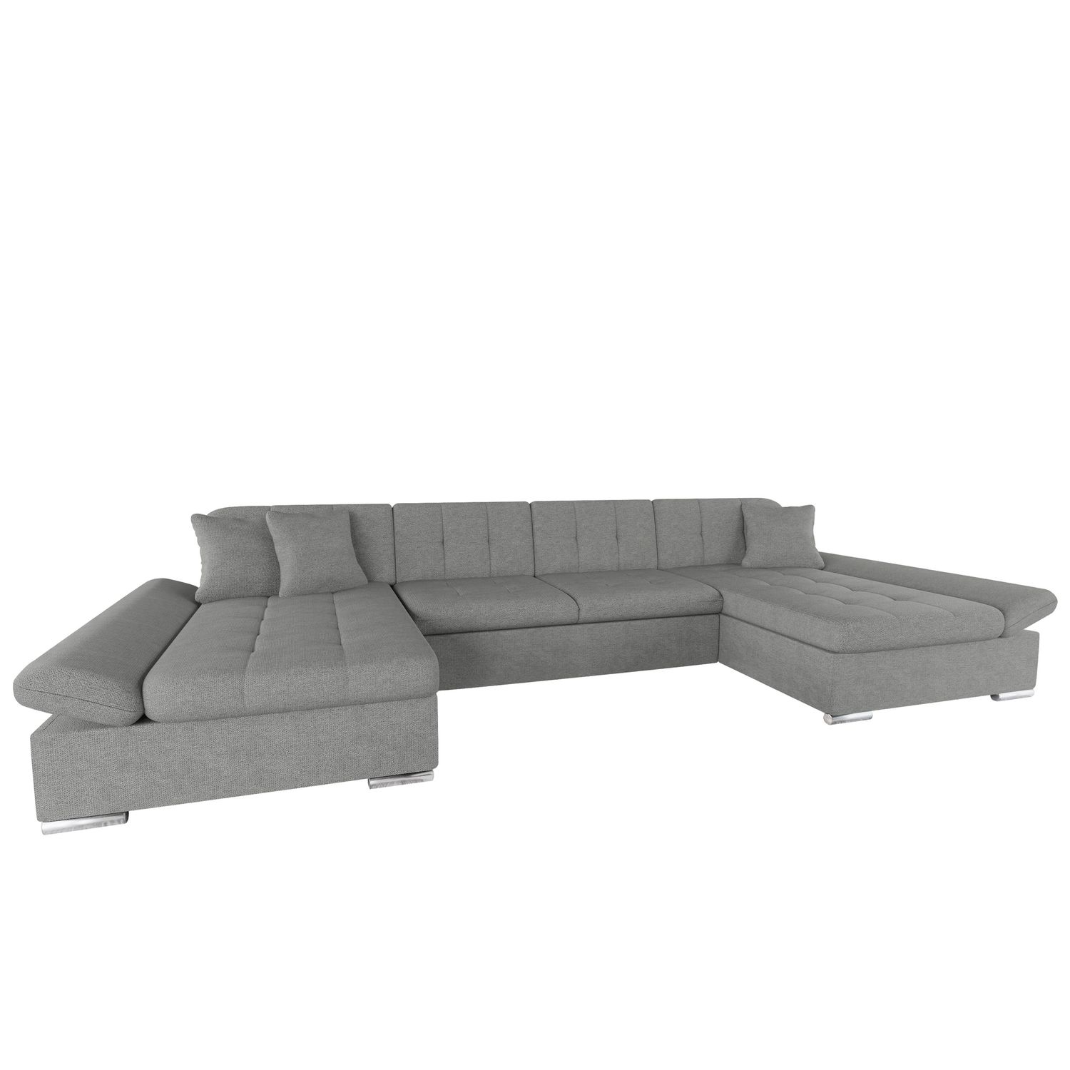 U-sohva ALIA, 6-istuttava, harmaa (5140)