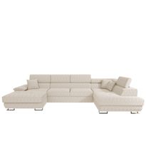 U-sohva COTERE BIS vakosametti, 7-istuttava, eri värivaihtoehtoja