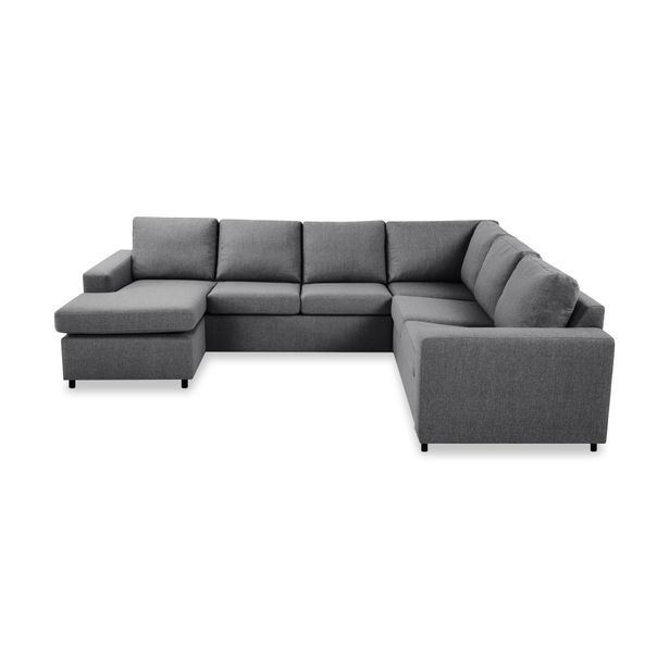 U-sohva Crazy, 5-istuttava, vasenkätinen, eri värivaihtoehtoja (5VUDK)