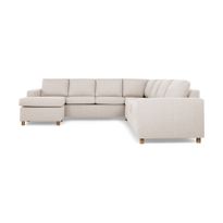 U-sohva Crazy, 6-istuttava, divaanilla, vasenkätinen, large, eri värivaihtoehtoja (C6UDK)