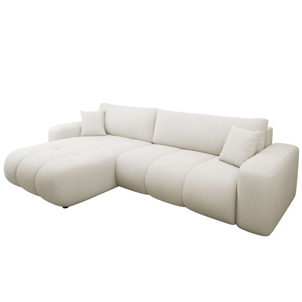 Kulmasohva FURYN L MAXI, 4-istuttava, beige (9974)