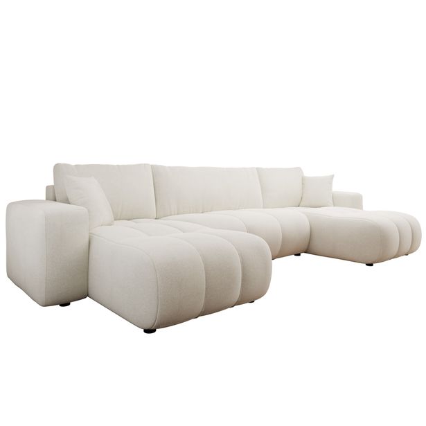 Kulmasohva FURYN U, 5-istuttava, beige (0048)