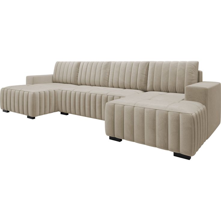 Kulmasohva HUGO U, 5-istuttava, beige (8521)