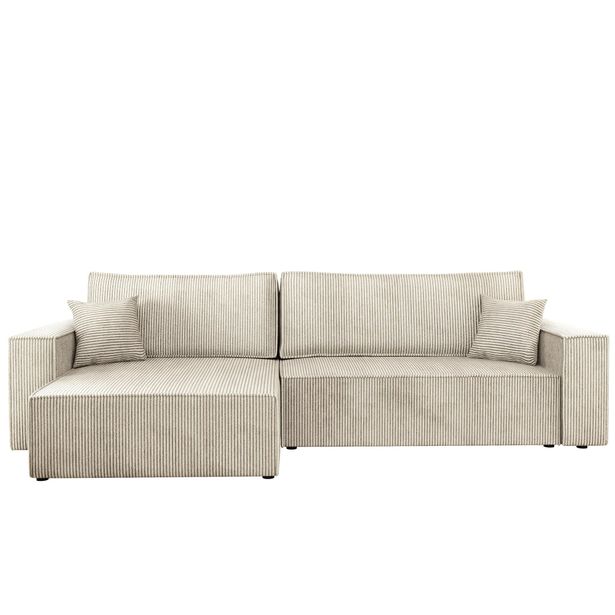 Kulmasohva KARL L MAXI, 4-istuttava, beige (5690)