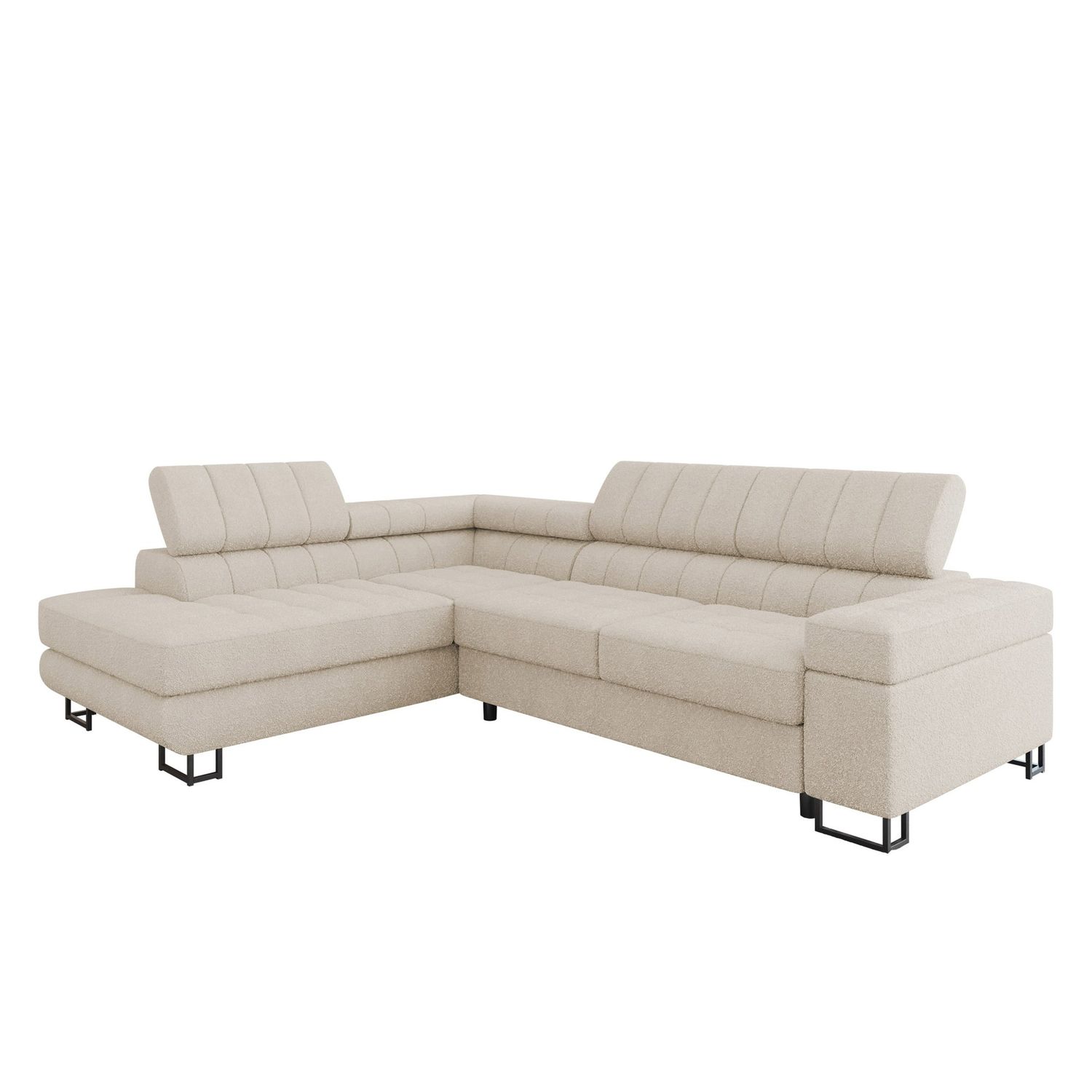 Kulmasohva LARIS, 4-5-istuttava, beige (7551)
