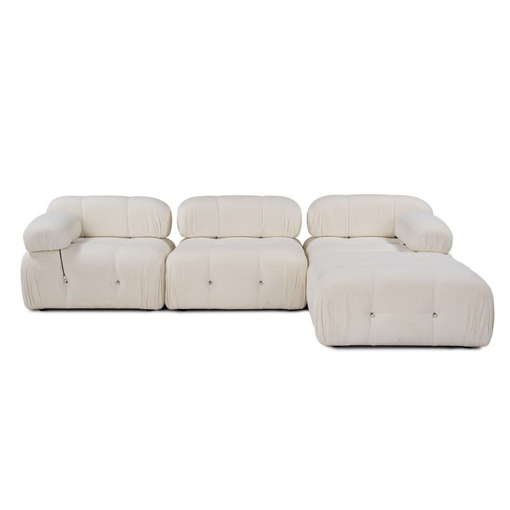 Kulmasohva Linento Furniture Bubble, valkoinen