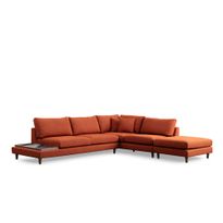 Kulmasohva Linento Furniture New, oranssi