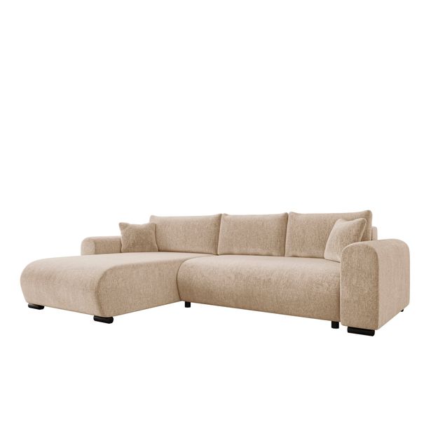Kulmasohva MERKOS, 4-istuttava, beige (8038)