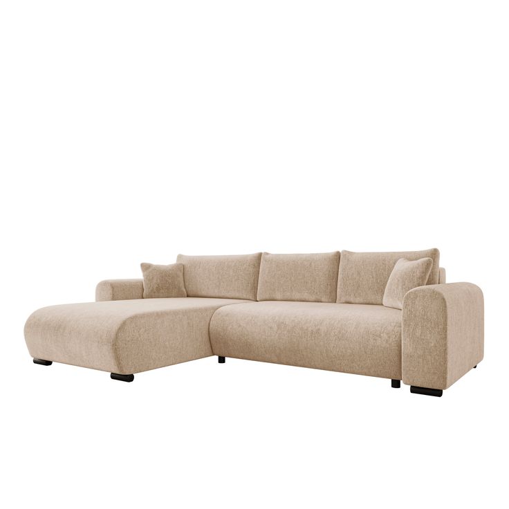 Kulmasohva MERKOS, 4-istuttava, beige (8038)