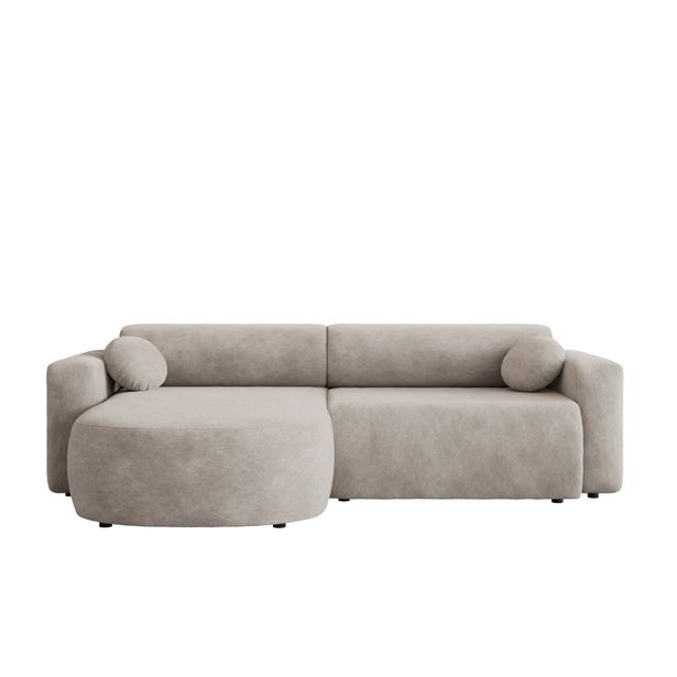 Kulmasohva NICELO, 4-istuttava, beige (7925)