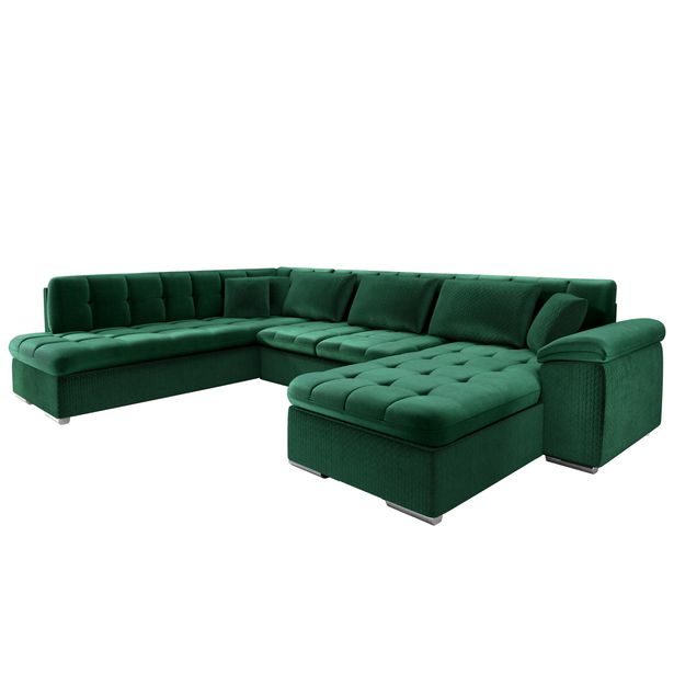 Kulmasohva NIKO, 6-8-istuttava, vihreä