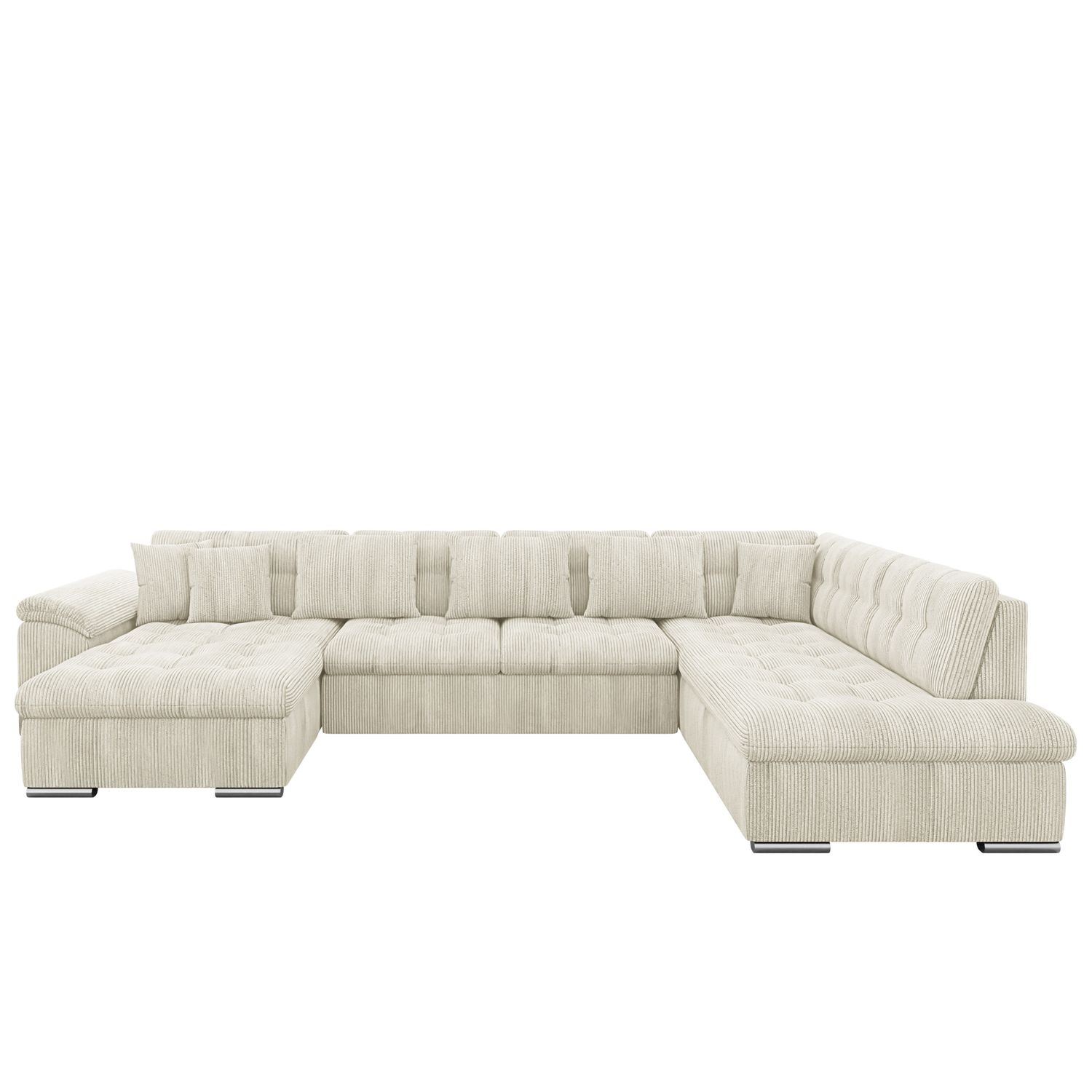 U-sohva NIKO, 6-8-istuttava, beige (1107)