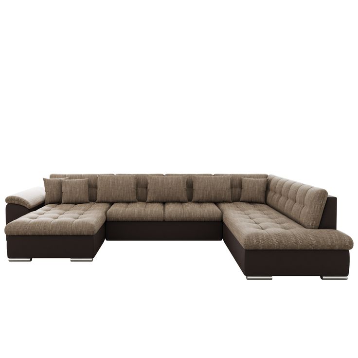 Kulmasohva NIKO BIS, 6-8-istuttava, ruskea/beige (2355)