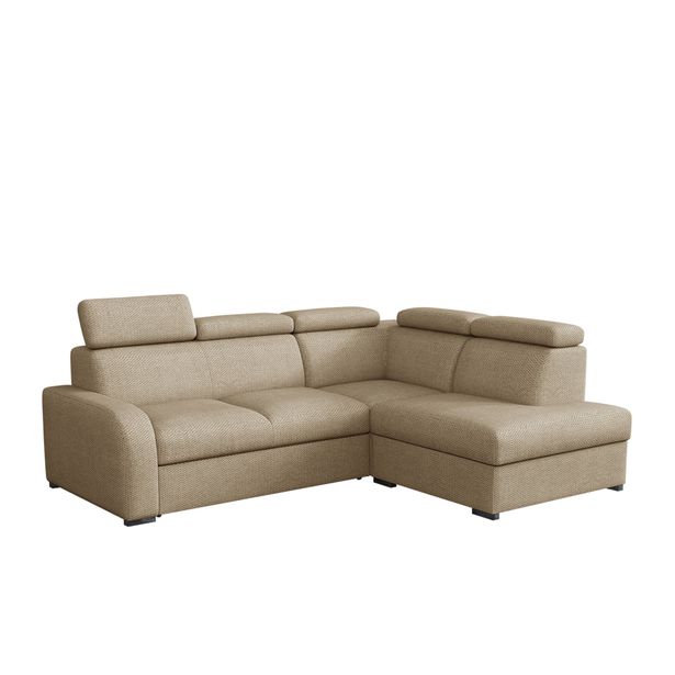 Kulmasohva OSLO 2r+R+LXp, 4-istuttava, beige (9288)