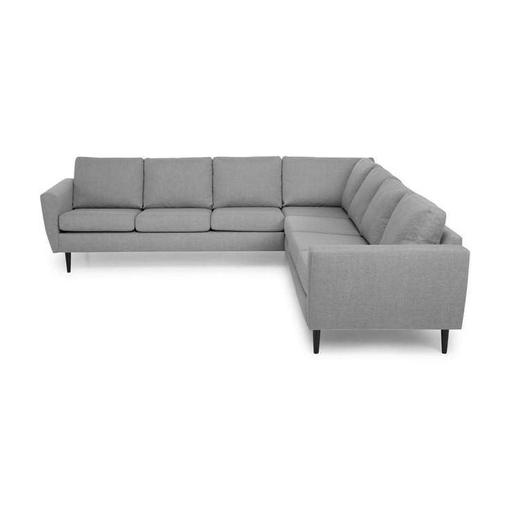 Kulmasohva Scandinavian Choice Nordic Large  vaaleanharmaa/musta