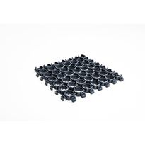 Tuulikaappimatto Plastec CUBE 20x20 cm, 12 mm, 100 % kierrätys-PVC, antrasiitti