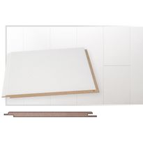 Sisustuspaneeli Maler STP-0, 8x185x2070mm, mdf, ympäripontattu, harmaanvalkoinen