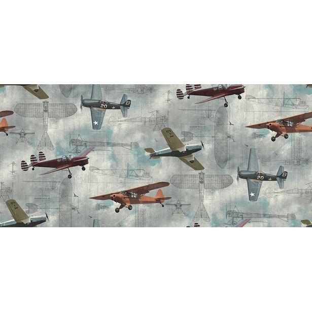 Kuvatapetti Rebel Walls Aero Show, non-woven, mittatilaus