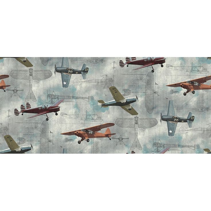Kuvatapetti Rebel Walls Aero Show, non-woven, mittatilaus