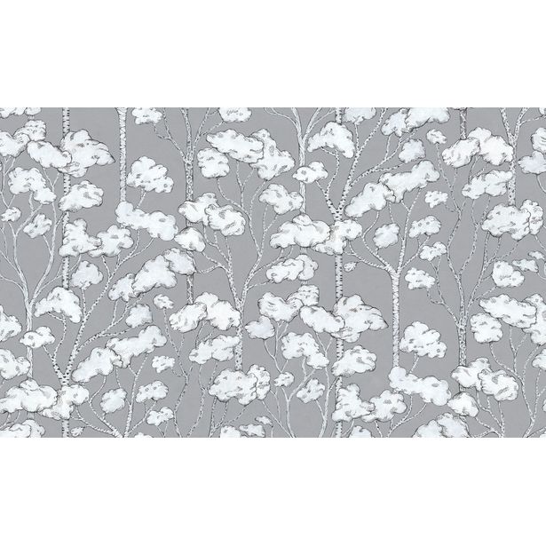 Kuvatapetti Rebel Walls Animal Tree Grey, non-woven, mittatilaus