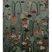 Kuvatapetti Rebel Walls Aquatic Life, Oxygen, non-woven, mittatilaus
