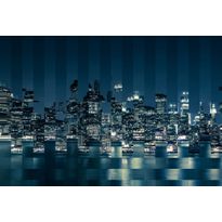 Maisematapetti Rebel Walls Big Apple Squares, non-woven, mittatilaus