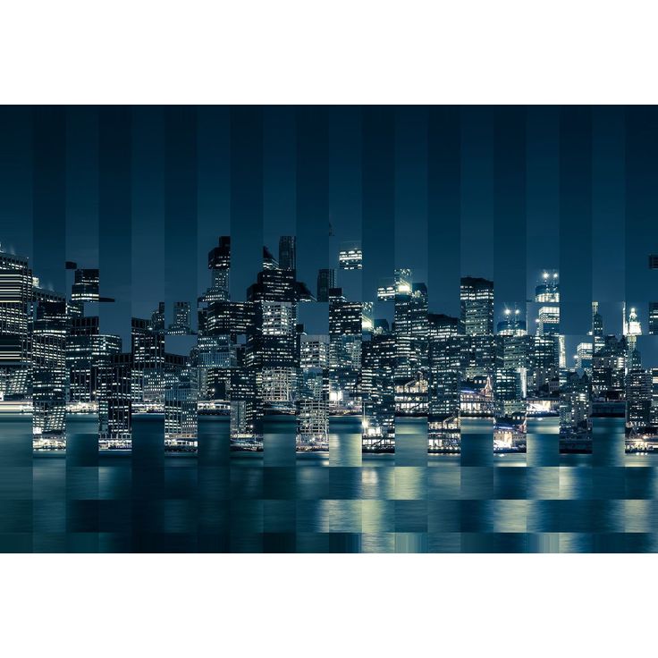 Kuvatapetti Rebel Walls Big Apple Squares, non-woven, mittatilaus