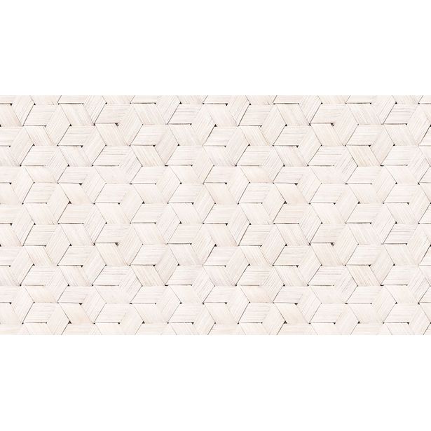 Kuvatapetti Rebel Walls Birch Bark Braids White, non-woven, mittatilaus