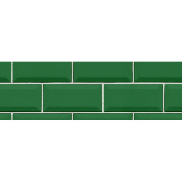 Kuvatapetti Rebel Walls Bistro Tiles Green, non-woven, mittatilaus