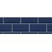 Mallipala Rebel Walls Bistro Tiles Royal Blue (REBR14864)