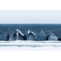 Maisematapetti Rebel Walls Boathouse Blues, non-woven, mittatilaus