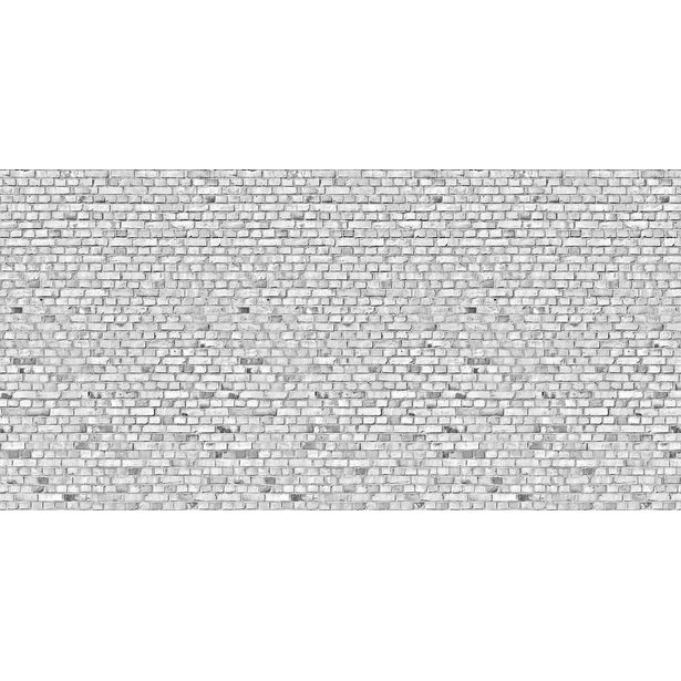 Kuvatapetti Rebel Walls Brick Wall White, non-woven, mittatilaus