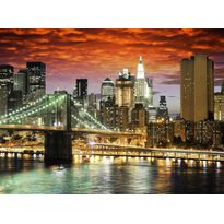 Maisematapetti Rebel Walls Brooklyn Bridge, non-woven, mittatilaus