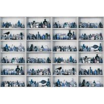 Kuvatapetti Rebel Walls Cabinet of Curios Sapphire, non-woven, mittatilaus
