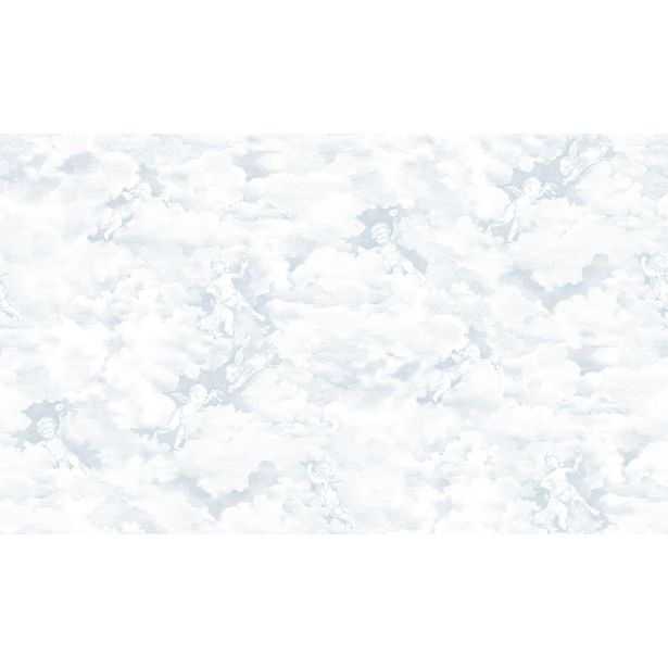 Kuvatapetti Rebel Walls Chubby Cherubs Blue, non-woven, mittatilaus
