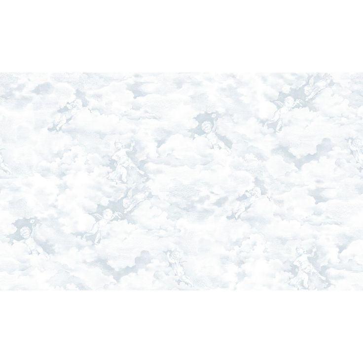 Kuvatapetti Rebel Walls Chubby Cherubs Blue, non-woven, mittatilaus