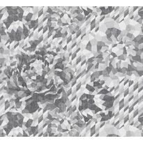 Kuvatapetti Rebel Walls Concrete Roses, non-woven, mittatilaus
