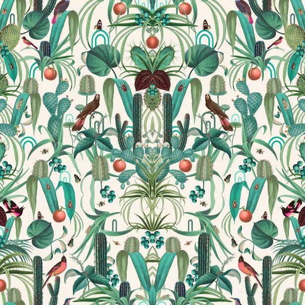 Kuvatapetti Rebel Walls Cuba Jungle, non-woven, mittatilaus