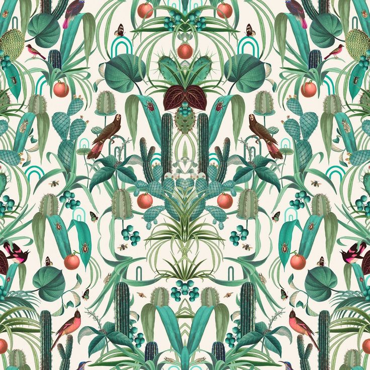 Kuvatapetti Rebel Walls Cuba Jungle, non-woven, mittatilaus