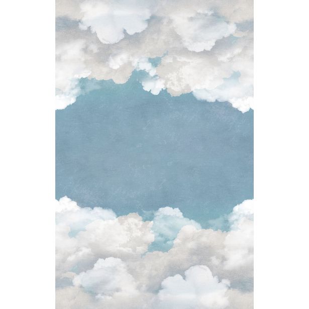 Kuvatapetti Rebel Walls Cuddle Clouds Ceiling, non-woven, mittatilaus