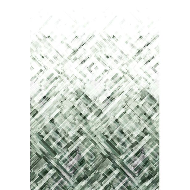 Kuvatapetti Rebel Walls Dream Weaver Verde, non-woven, mittatilaus