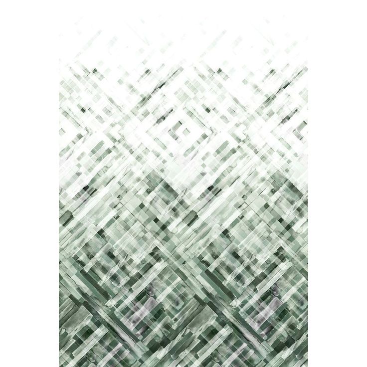 Kuvatapetti Rebel Walls Dream Weaver Verde, non-woven, mittatilaus